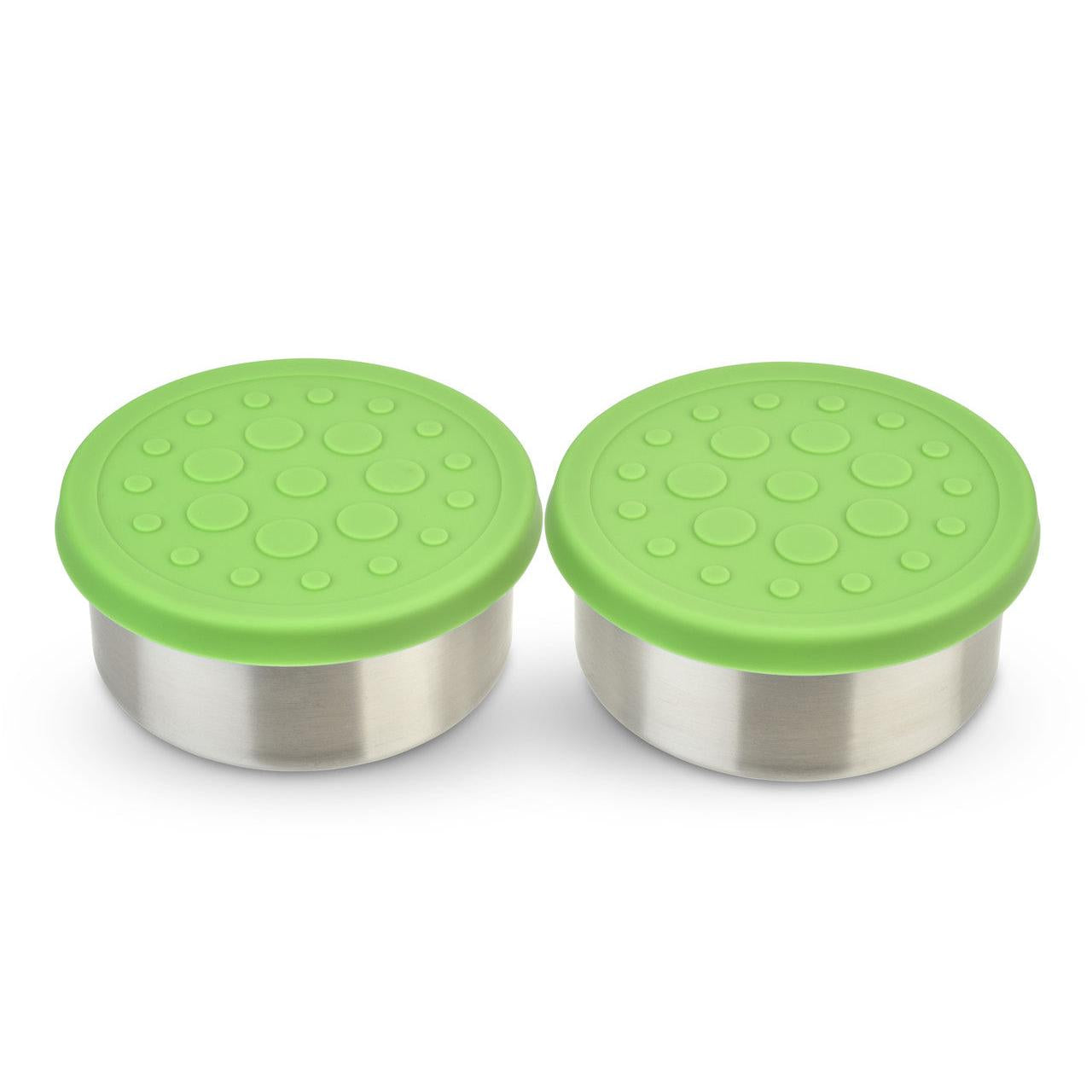 Lunchbots Medium (2.5 oz) Stainless Steel Dip Containers (Set of 2)