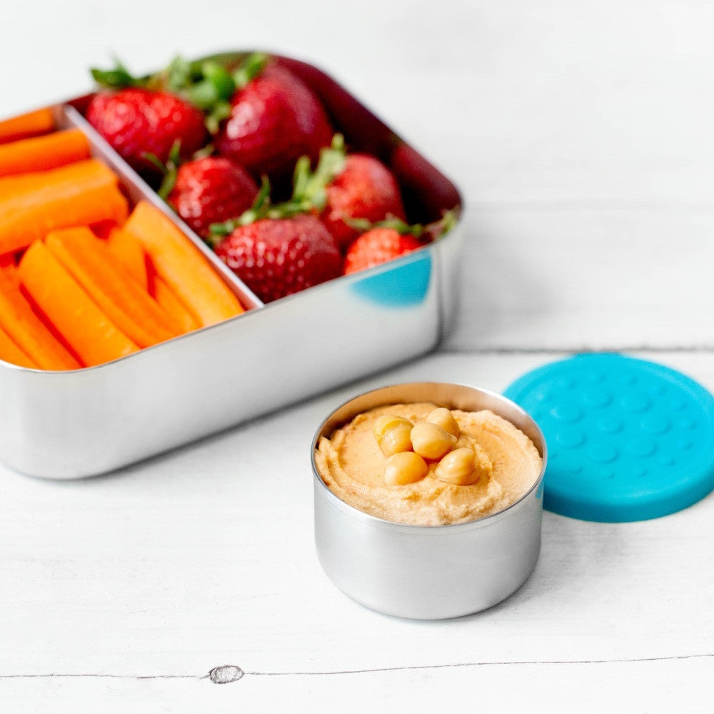 Lunchbots Medium (2.5 oz) Stainless Steel Dip Containers (Set of 2)