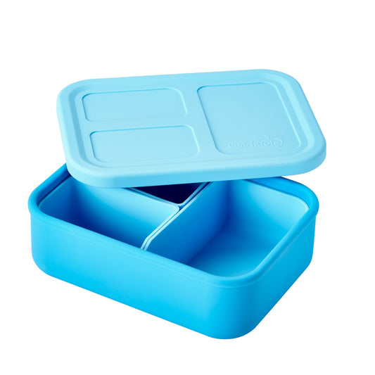 Lunchbots Build-A-Bento Medium Platinum Silicone Bento Box