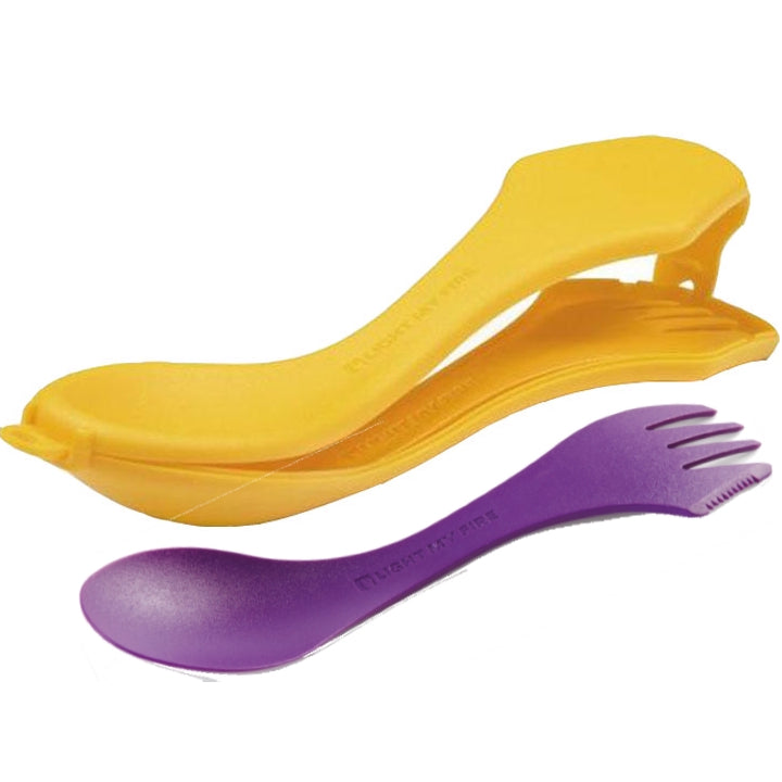 Light My Fire 2 Sporks n Case Yellow Purple