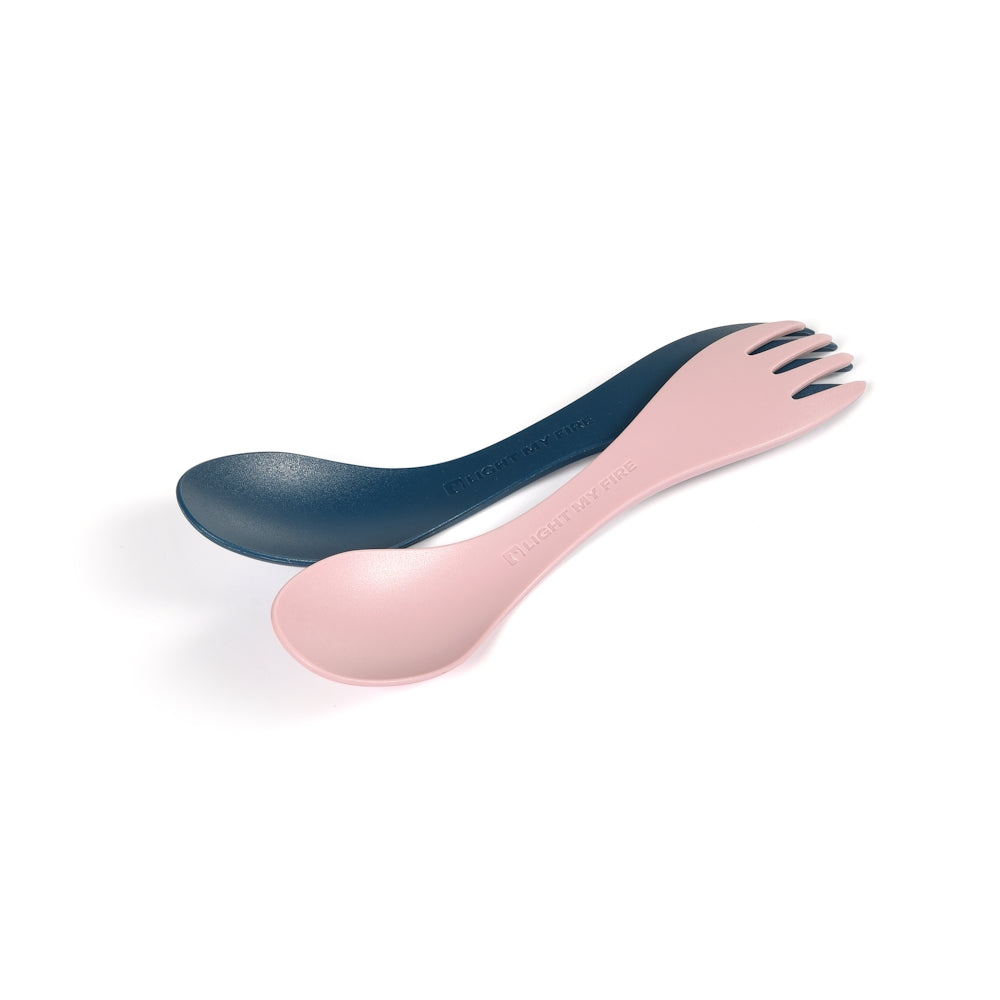 Light My Fire Spork Little Bio hazyblue dustypink (2-Pack)