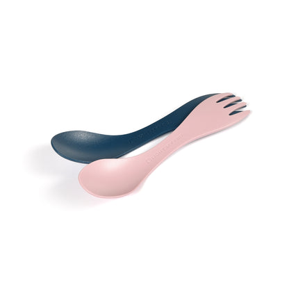 Light My Fire Spork Little Bio hazyblue dustypink (2-Pack)