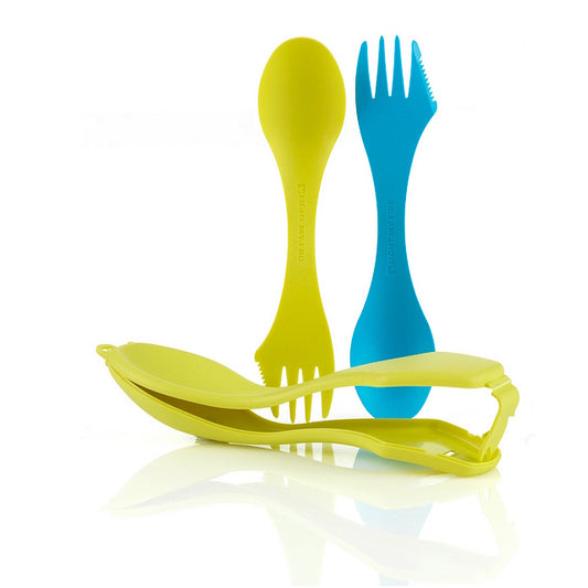 Light My Fire 2 Sporks n Case Lime Cyan