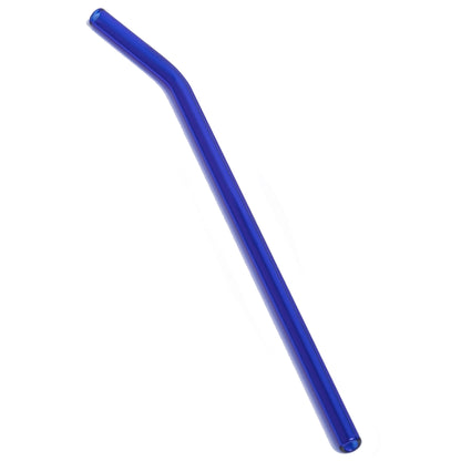 Life Without Waste Glass Drinking Straw BENT, Diameter 6mm Purple