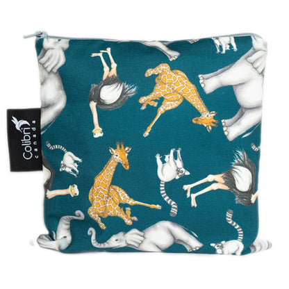 Colibri Large Reusable Sandwich & Snack Bag Safari