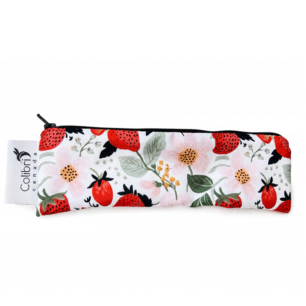 Colibri Long Snack / Travel Bag Strawberry Patch
