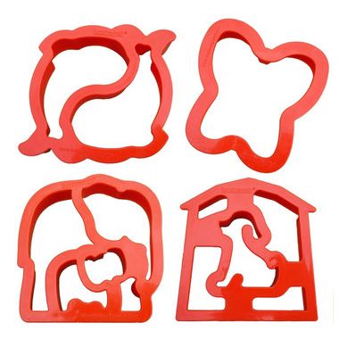 Lunchpunch Sandwich Critter Cutters (4-pack) Default Title