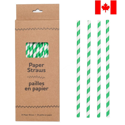 Life Without Waste Paper Straws (24-pack)