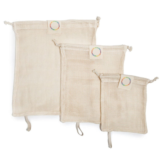 Life Without Waste Mesh Produce Bags (Set of 3)