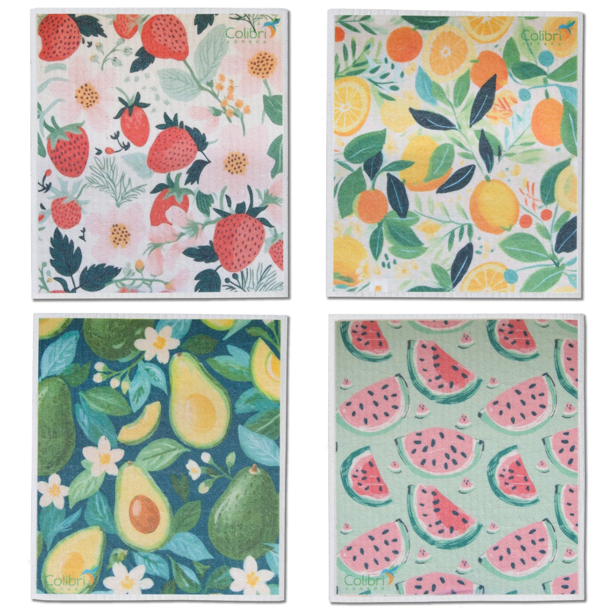 Colibri Swedish Sponge Cloths (Pack of 4)