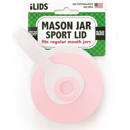 iLid Mason Jar Leak-Proof SPORT Lid, Regular Mouth