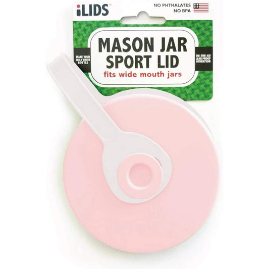 iLid Mason Jar Leak-Proof SPORT Lid, Wide Mouth