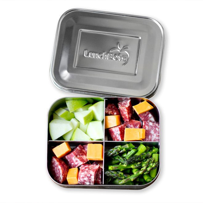 Lunchbots Medium Quad Bento Box