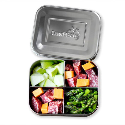 Lunchbots Medium Quad Bento Box