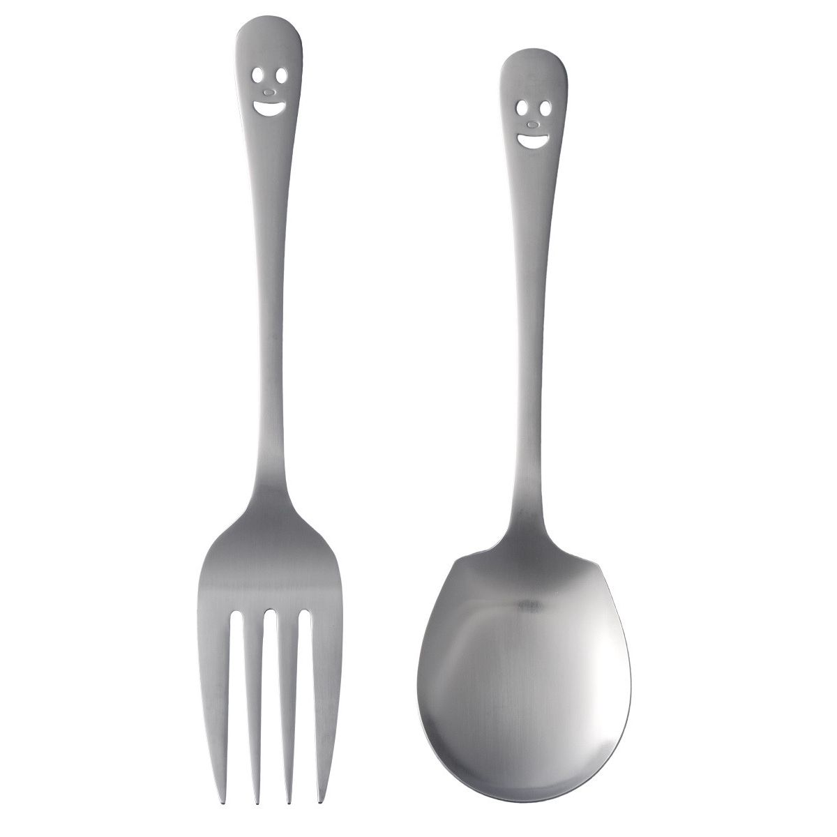 Happy Face Stainless Steel Serving Utensil