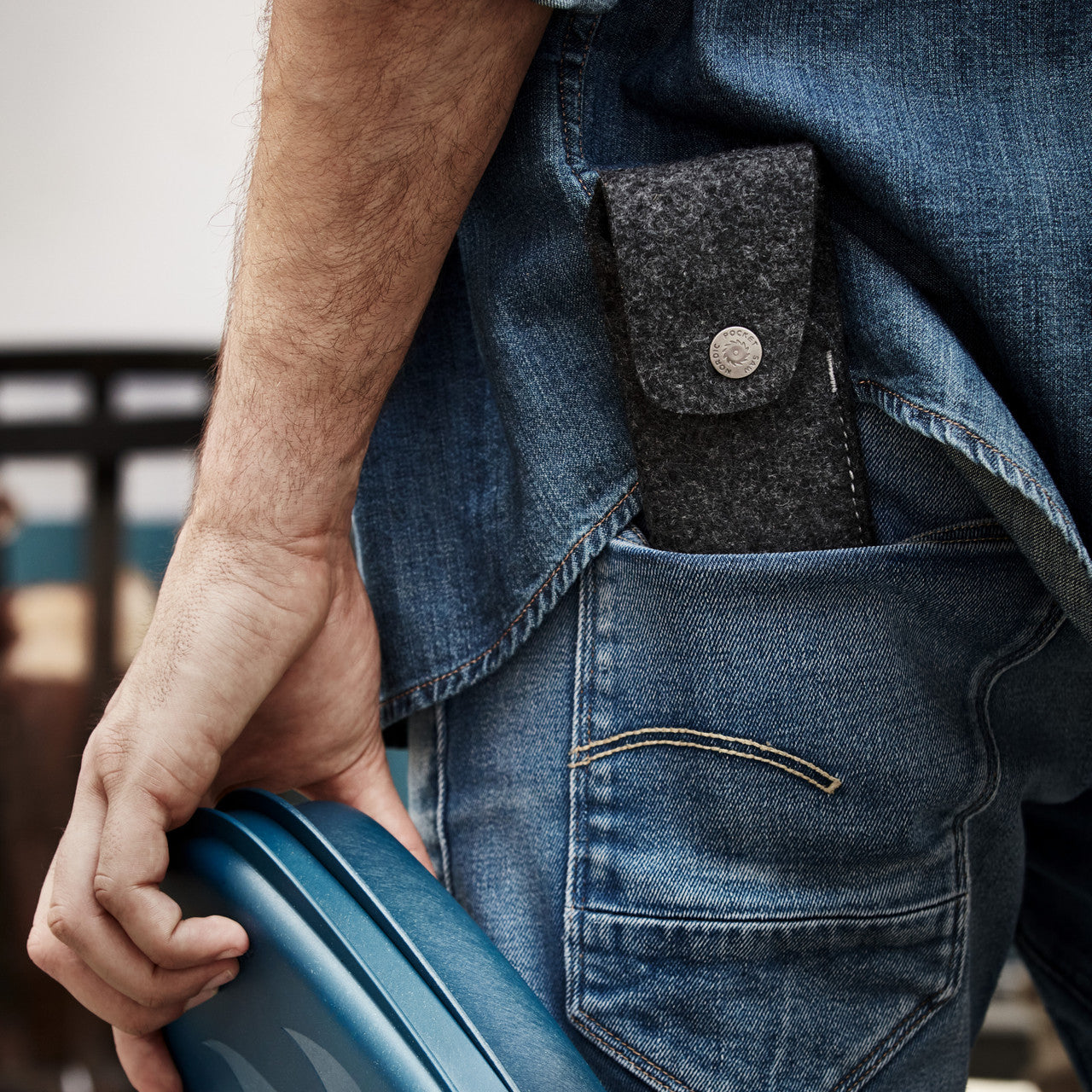 Light My Fire Titanium Spork in Recycled Wool Case