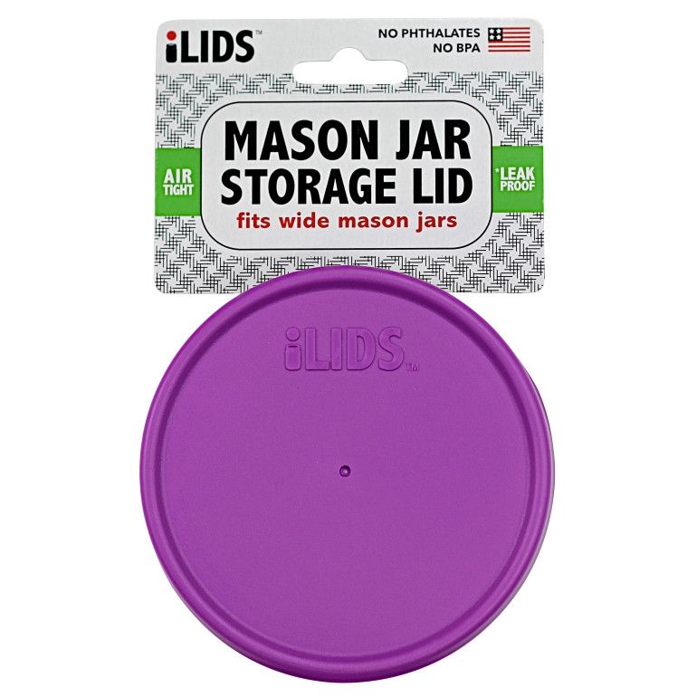 iLid Wide Mouth Mason Jar Storage Lid