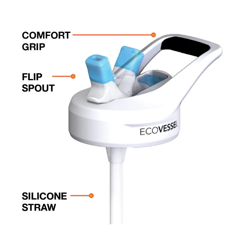 EcoVessel Straw Top Replacement Lid