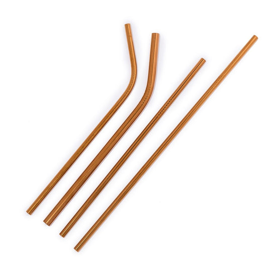Life Without Waste Stainless Steel Straw, Rose Gold