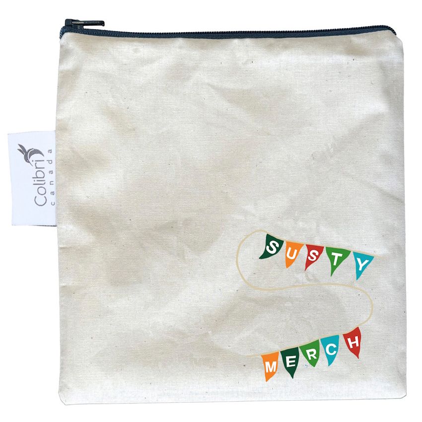 Custom Printed Reusable Snack & Travel Bags