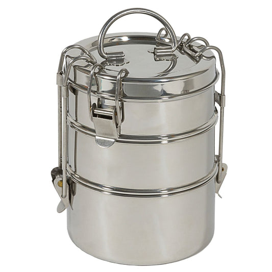 To-Go Ware Stainless Steel Tiffin Box (3-tier)