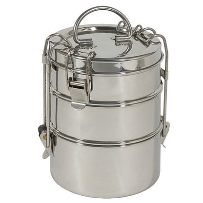 To-Go Ware Stainless Steel Tiffin Box (3-tier) Default Title
