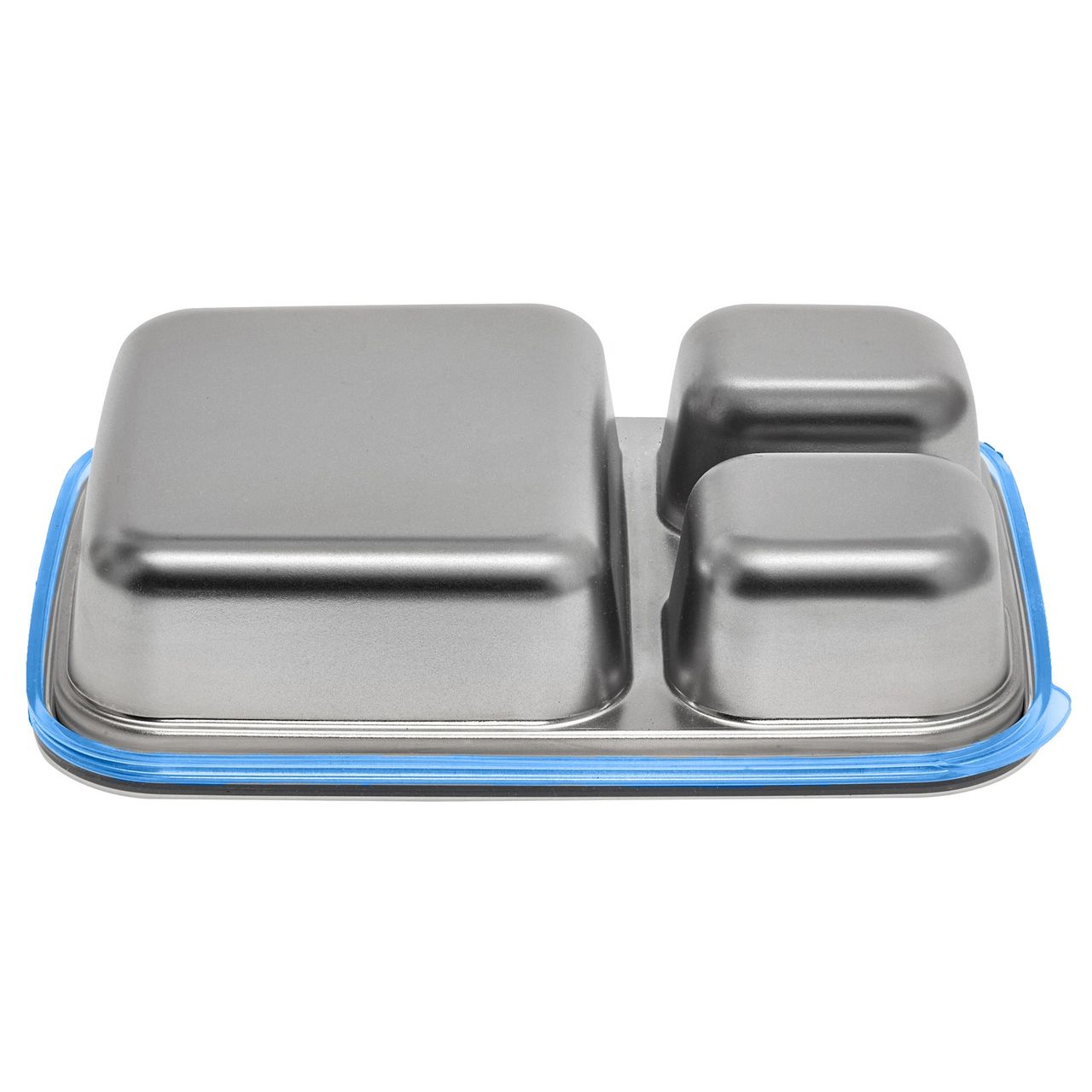 Ukonserve 3 Compartment Stainless Steel Food-Storage Container
