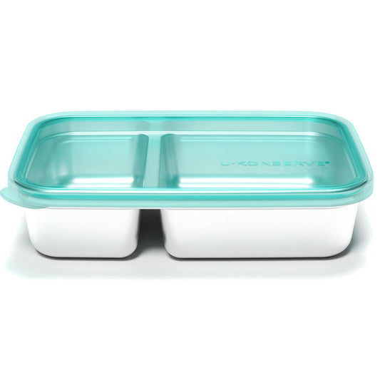 Ukonserve 2 Compartment Stainless Steel Food-Storage Container