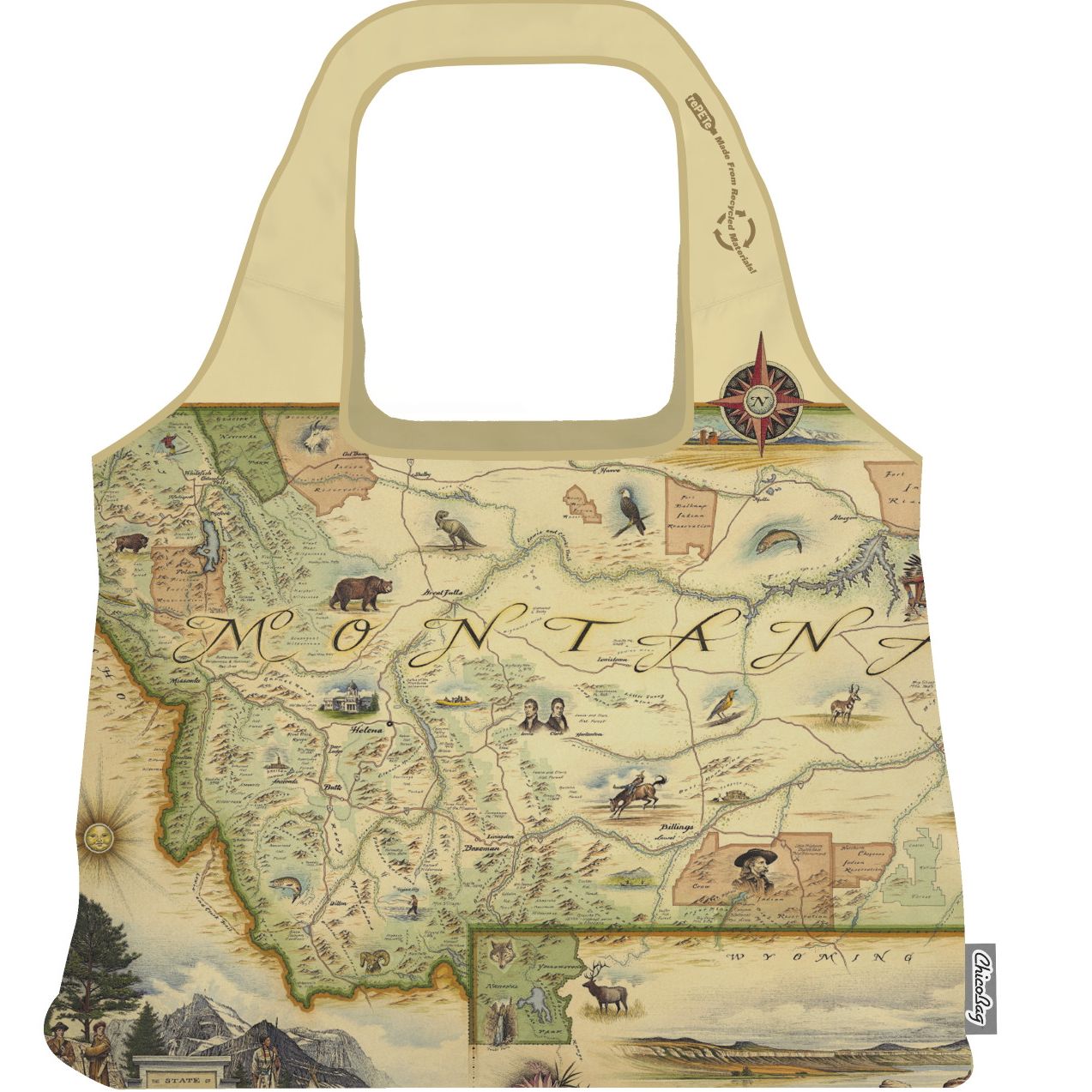 Custom Printed ChicoBag Vita Shoulder Tote