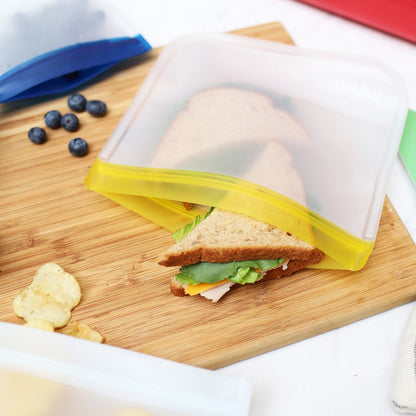 (re)zip Leakproof Reusable Lunch Storage Bags (5-Pack)
