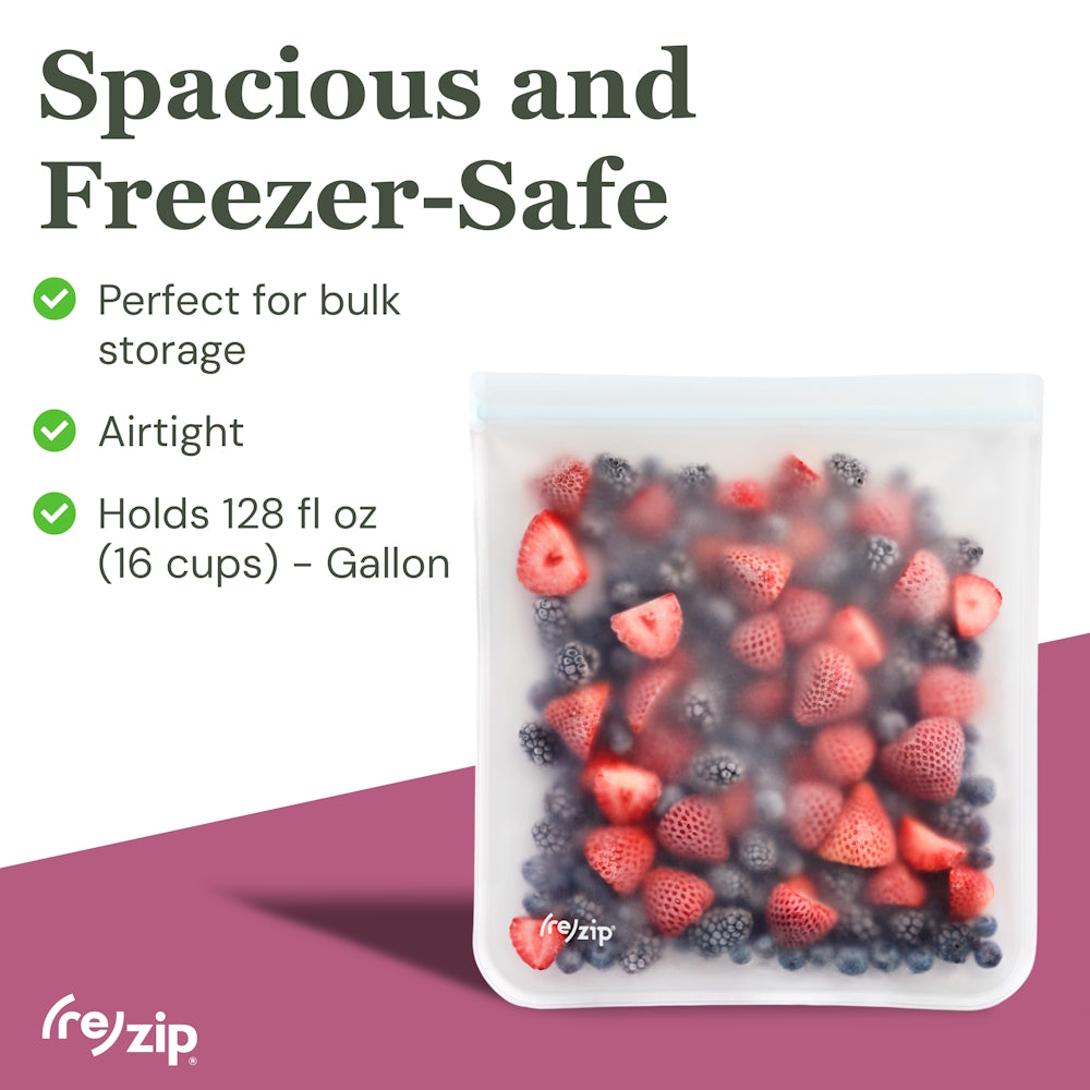 (re)zip Gallon Leak-Proof Food Storage Bag